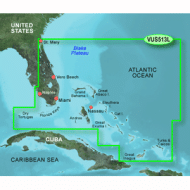 Garmin Bluechart  G2 Vision  - Vus513L - Jacksonville - Bahamas - Microsd /Sd