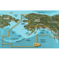 Garmin Bluechart  G2 Vision  - Vus517L - Alaska South - Microsd/Sd