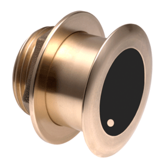 Garmin Bronze Thru-hull Wide Beam Transducer w/Depth & Temp - 0 Deg. Tilt, 8-Pin - Airmar B175HW, 010-12181-20, 753759123536