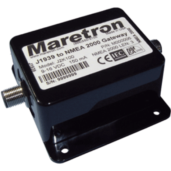 Maretron J2K100 NMEA 2000 / J1939 Bridge, J2K100-01, 873804000077