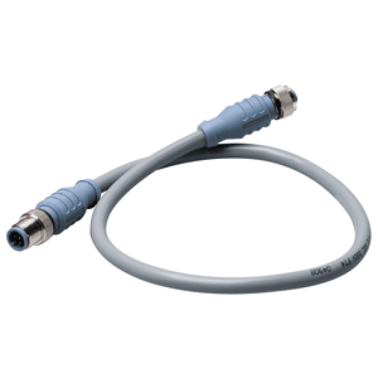 Maretron Mid Double-Ended Cordset - 0.5 Meter - Gray, DM-DG1-DF-00.5, 873804001760