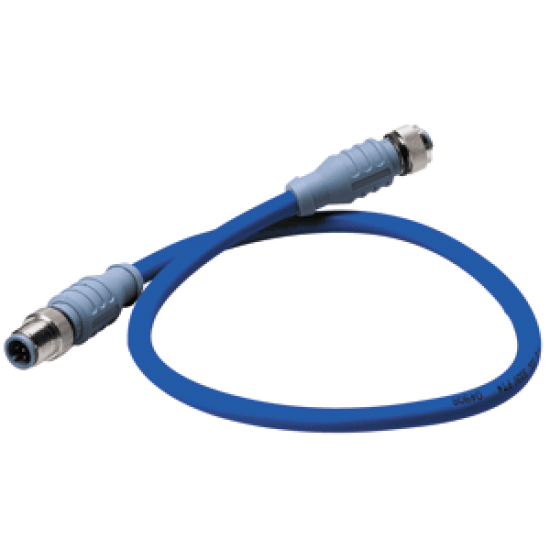 Maretron Mid Double-Ended Cordset - 1 Meter - Blue, DM-DB1-DF-01.0, 873804001906