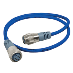 Maretron Mini Double Ended Cordset - Male to Female - 0.5M - Blue