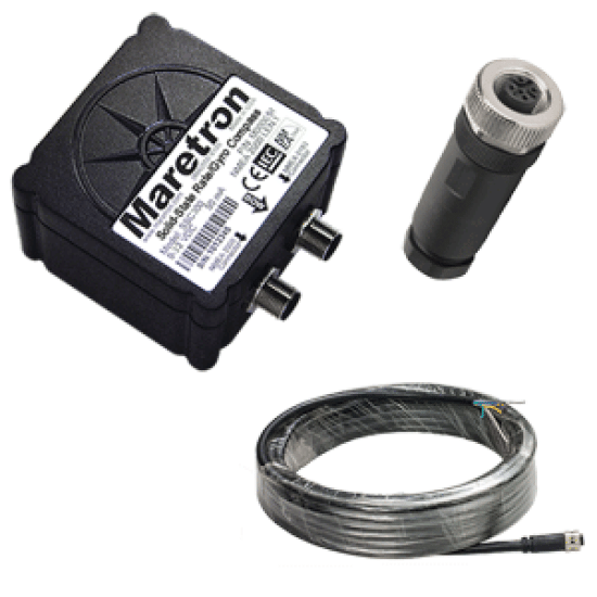 Maretron Solid-State Rate/Gyro Compass w/10m Cable & Connector, SSC300-01-KIT, 000000000000