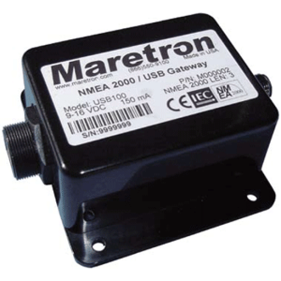 Maretron USB100 NMEA 2000 USB Gateway, USB100-01, 873804000039