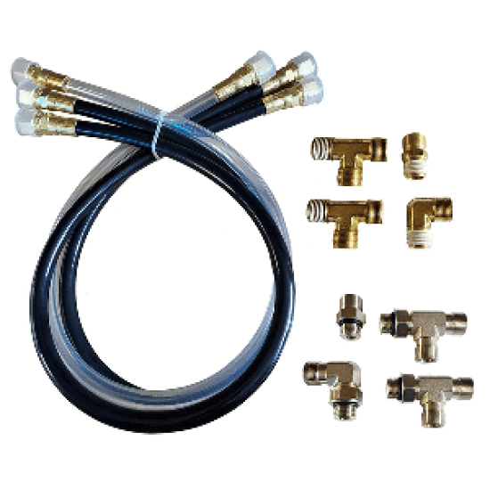 Octopus 30" Hose & Fitting Kit Including Orb & NPT Helm Fittings, OC17SUK42, 628309248321