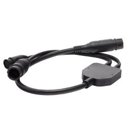 Raymarine Adapter Cable - 25-Pin to 9-Pin and 8-Pin - Y-Cable to DownVision and CP370 Transducer to Axiom RV