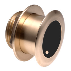 Garmin Bronze Thru-hull Wide Beam Transducer w/Depth & Temp - 0 Deg. Tilt, 8-Pin - Airmar B175HW