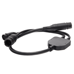 Raymarine Adapter Cable - 25-Pin to 9-Pin and 8-Pin - Y-Cable to DownVision and CP370 Transducer to Axiom RV