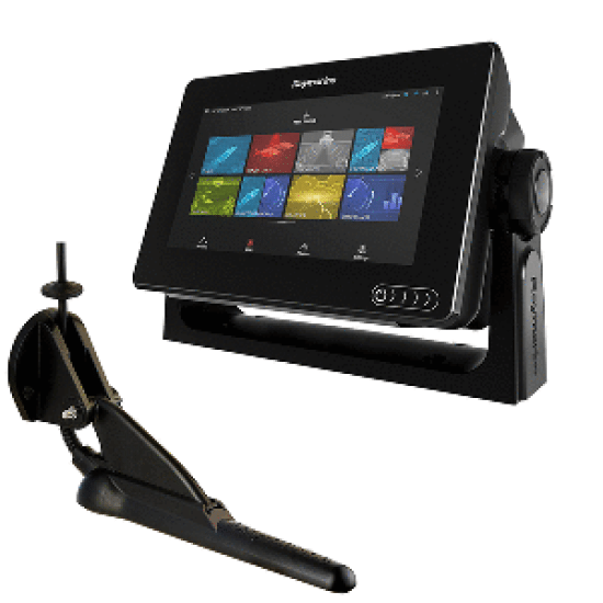 Raymarine Axiom 7 DV - 7" DV Combo w/CPT-100DVS Transducer, E70364-02, 000000000000