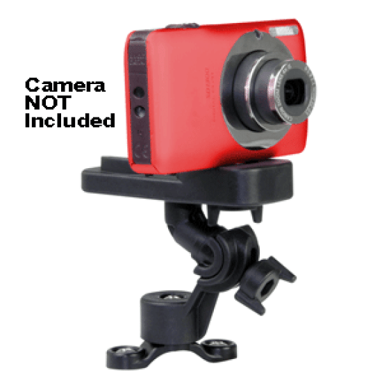 Scotty 135 GoPro Or Standard Camera Mount Post Adjustable W/ Surface Mount, 135, 062017001357