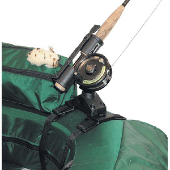 Scotty 267 Fly Rod Holder w/266 Float Tube Mount, 267, 062017002675