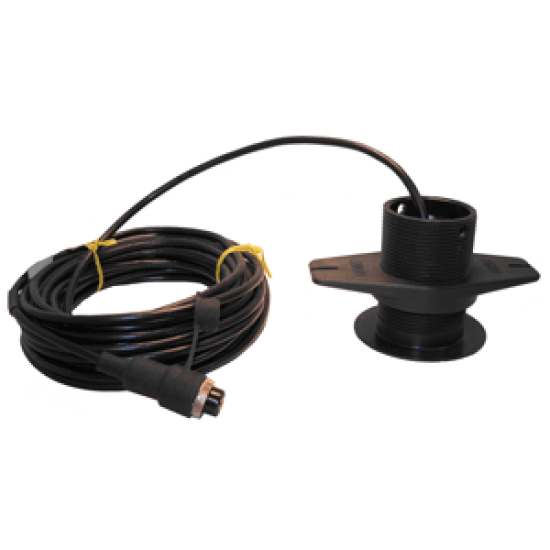 SI-TEX 120kHz Lexan Low-Profile Thru-Hull Transducer f/SDD-110, 408P/120, 010407312729