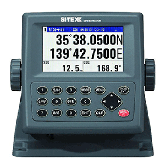 SI-TEX GPS-915 Receiver - 72 Channel w/Large Color Display, GPS915, 010407510392