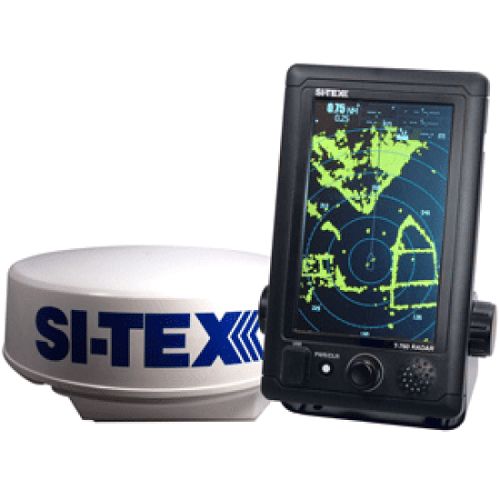 SI-TEX T-760 Compact Color Radar w/4kW 18" Dome - 7" Touchscreen, T-760, 010407230740