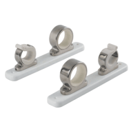 Taco 2 Fishing Rod Hanger W/Poly Rack Polished Ss F16-2751-1
