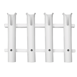 Taco 4 Fishing Rod Poly Fishing Rod Rack White P03-064W