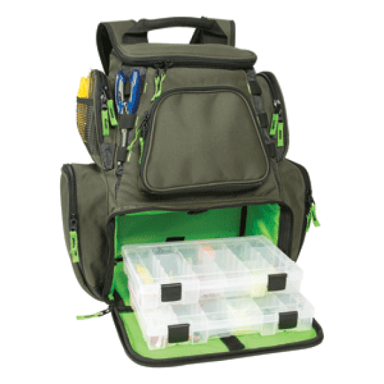 Wild River Multi-Tackle Large Backpack w/2 Trays, WT3606, 084298436062