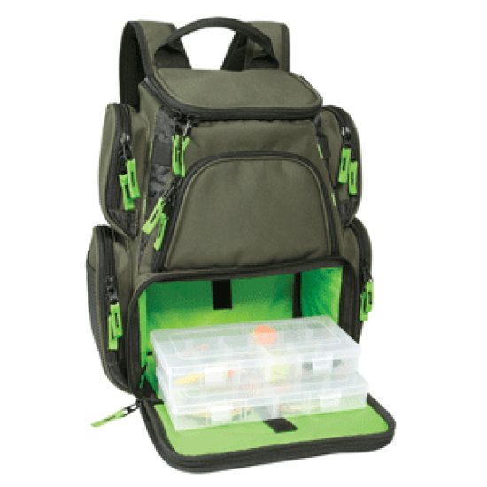 Wild River Multi-Tackle Small Backpack w/2 Trays, WT3508, 084298435089