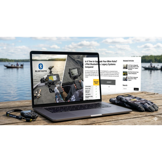 Stop Drifting! Is it time to upgrade to the Minn Kota i-Pilot Bluetooth? See the side-by-side comparison