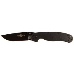 Ontario Knife Company RAT Folder - Black Plain Edge