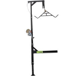 HME Big Game Trailer Hitch Hoist 400 lb. / 360 Degree With Gambrel