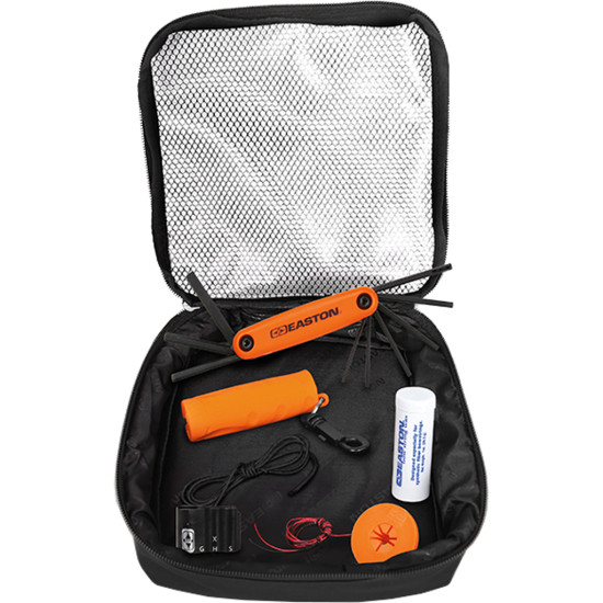 Easton Archery Essentials Tool Pack 8 Pc. (Orange/Black)