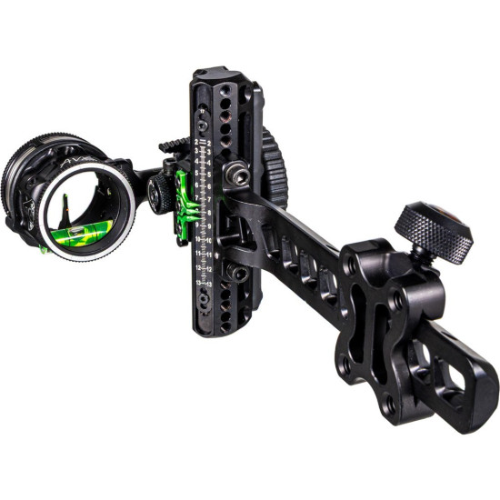 Axcel Driver Plus Slider Sight w/AVX-31 Scope Stealth BH .019 Green and Red Fiber Ranger Pin RH