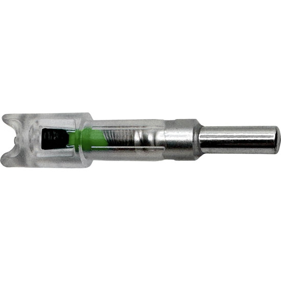 Flex Fletch LIT Lighted Crossbow Nocks – Ultra-Bright Green LED for .300 ID Shafts (3-Pack)