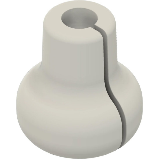 Pine Ridge Beak Button Clear 1 pk.