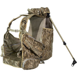 Tenzing TR18 Turkey Reclining Vest with Spring-Loaded Legs & Chair Conversion | TZG-TNZBP3001BML