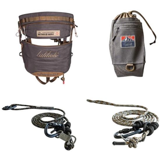 Latitude Method 3 Saddle Starter Kit Gray