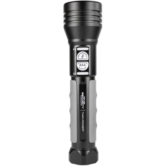 Police Security Twin Power Flashlight 600 Lumen