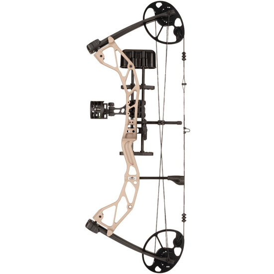 Diamond Radian Bow Package Sandstone 10-55 lbs. RH