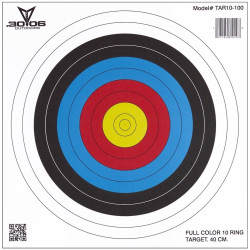 30-06 Outdoors Single Spot 40cm Archery Target (100 Pack)