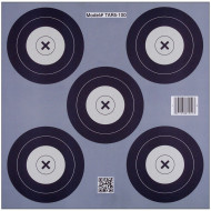 30-06 Outdoors 5-Spot Archery Targets  NFAA Indoor Style 100 Pack | 30-06 Outdoors