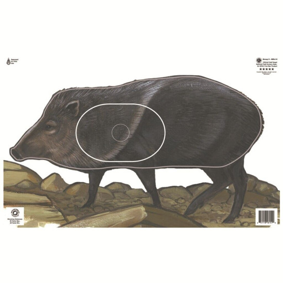 Maple Leaf NFAA Animal Faces Group 3 Javelina