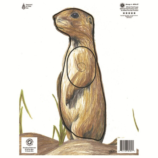 Maple Leaf NFAA Animal Faces Group 4 Prairie Dog