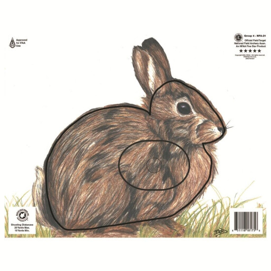 Maple Leaf NFAA Animal Faces Group 4 Rabbit