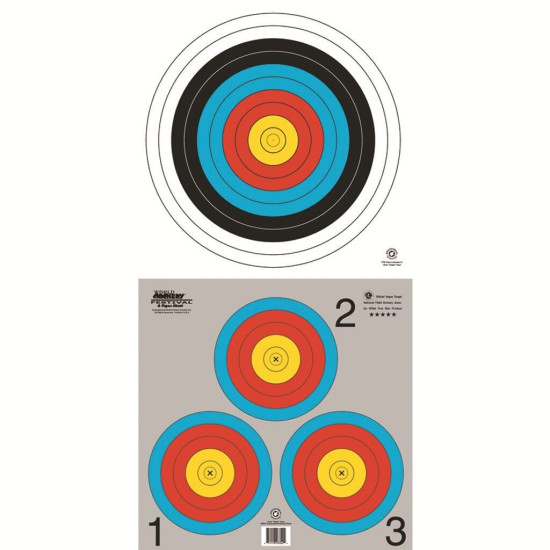 Maple Leaf Target Face Dual Vegas 100 pk.