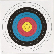 Maple Leaf Target Face FITA 10-Ring 80 cm. 12 pk.