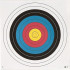Maple Leaf Target Face FITA 10-Ring 80 cm. 12 pk.