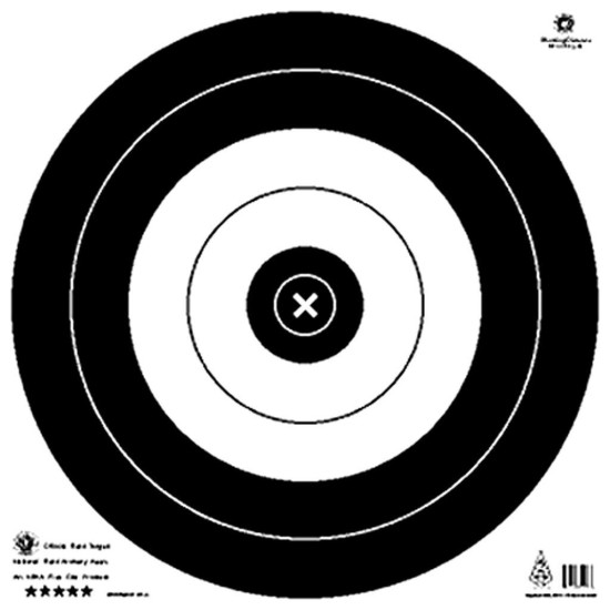 Maple Leaf Target Face NFAA Field 35 cm. 25 pk.