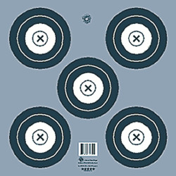 Maple Leaf Target Face NFAA Indoor 5-Spot 100 pk.