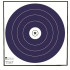 Maple Leaf Target Face NFAA Indoor Blue/White 40 cm. 100 pk.