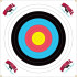 Morrell Polypropylene Target Face 80 cm.