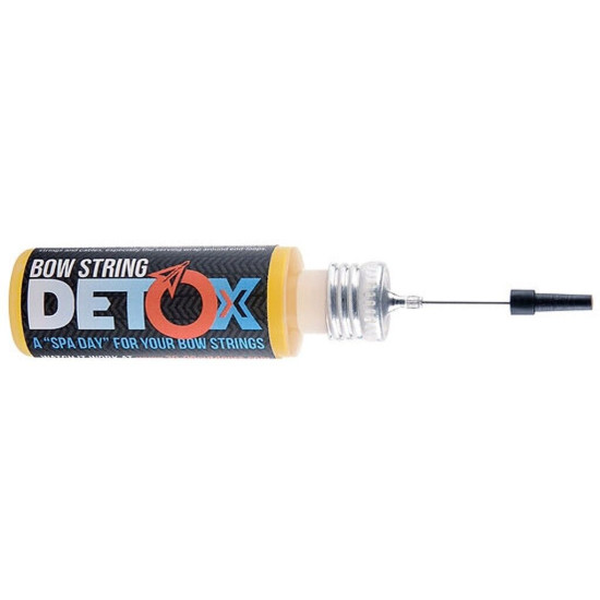 30-06 Outdoors Bowstring Detox Purification Treatment ? Yellow 1/2 oz Bottle with Needle Applicator
