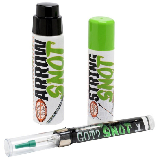 30-06 Compound Snot Lube Combo 3 pk. ? White Green Sub-Zero Bow String Wax & Pen Oiler