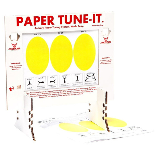 30-06 Outdoors Archery Paper Tune-It System  Professional Arrow Flight Tuning | 30-06 Outdoors