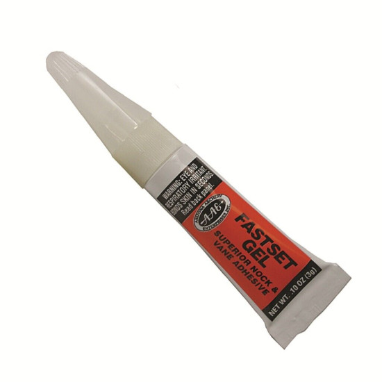 AAE Archery Fast Set Gel 3g Clear Adhesive for Nocks and Vanes